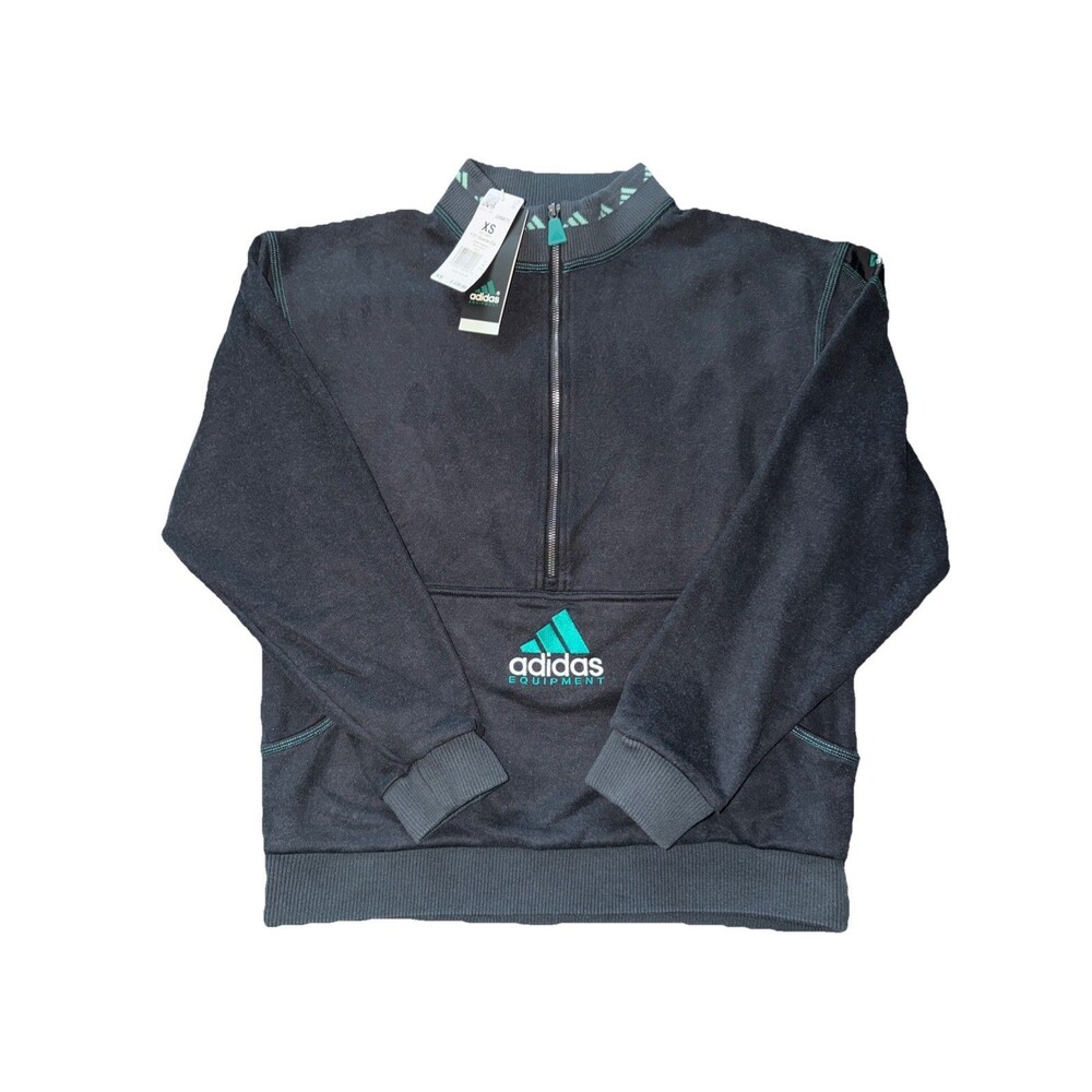NWT Adidas Equipment EQT Men’s Size XS Sweatshirt Half Zip Pullover JW9875